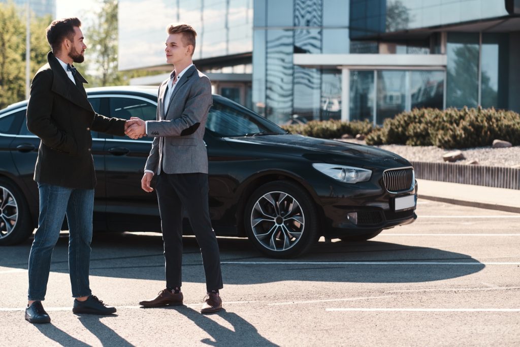 Deal handshake